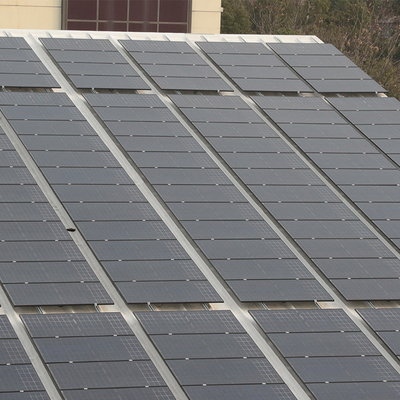 Titl en aluminium écologique système Bifacial de 60 panneaux solaires de degré